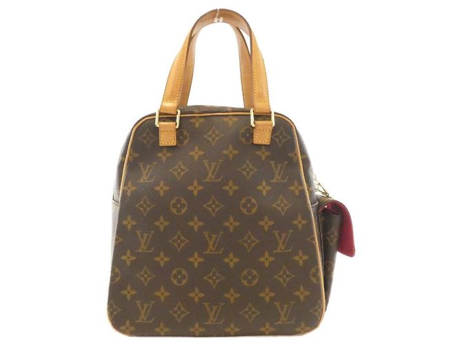 Borsa Louis Vuitton Monogram Excentri Cité Marrone - vista 2
