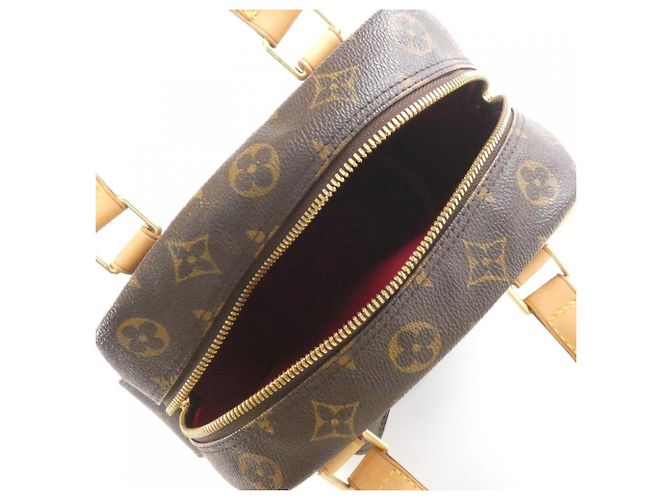 Borsa Louis Vuitton Monogram Excentri Cité Marrone - vista 8