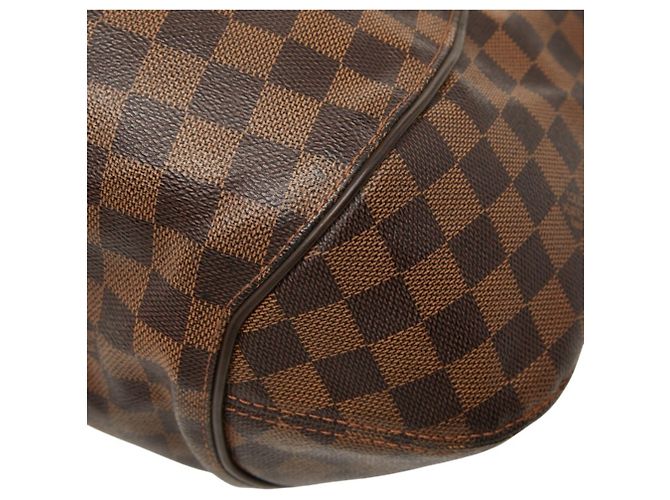Borsa Tote Louis Vuitton Damier Sistina GM Marrone - vista 4