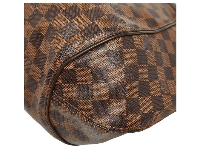 Borsa Tote Louis Vuitton Damier Sistina GM Marrone - vista 6