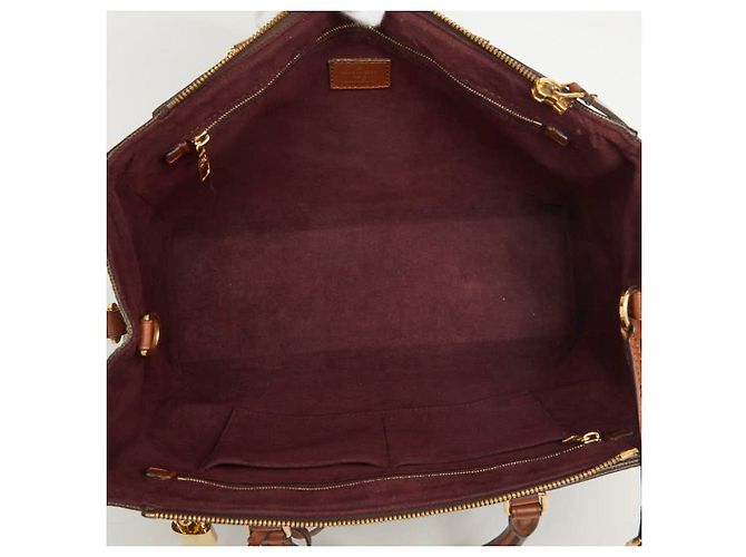 Borsa Louis Vuitton Damier Greenwich Marrone - vista 13