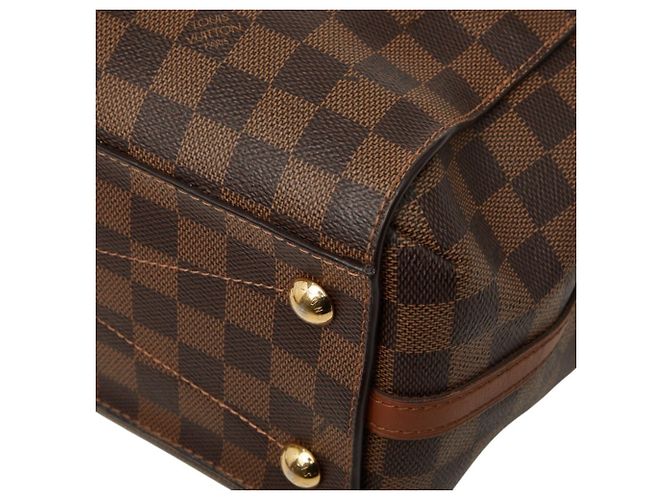 Borsa Louis Vuitton Damier Greenwich Marrone - vista 4