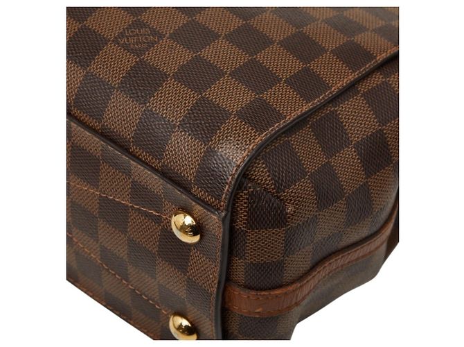 Borsa Louis Vuitton Damier Greenwich Marrone - vista 6