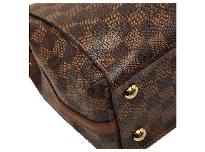 Borsa Louis Vuitton Damier Greenwich Marrone - vista 7