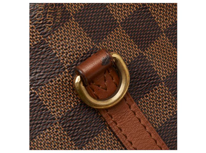 Borsa Louis Vuitton Damier Greenwich Marrone - vista 8