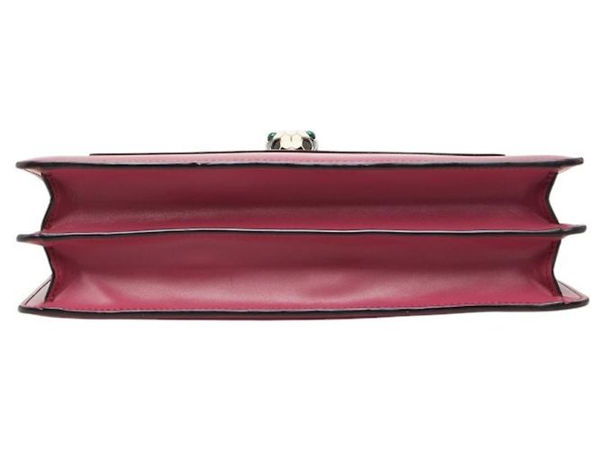Bulgari Borsa a tracolla con catena Serpenti Forever di Bvlgari Rosa - vista 3