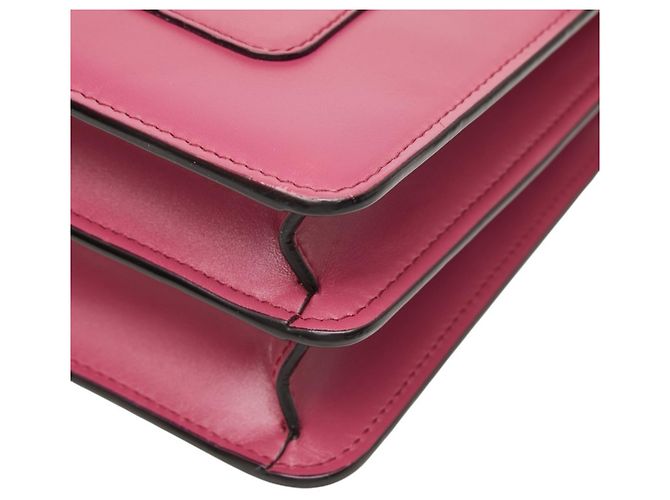 Bulgari Borsa a tracolla con catena Serpenti Forever di Bvlgari Rosa - vista 4