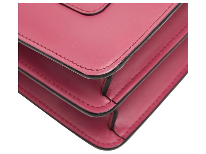 Bulgari Borsa a tracolla con catena Serpenti Forever di Bvlgari Rosa - vista 7