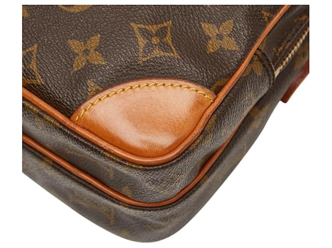 Borsa a tracolla Louis Vuitton Monogram Amazon Marrone - vista 4