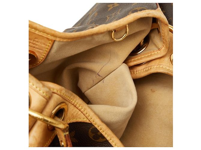 Borsa a Spalla Louis Vuitton Monogram Galliera PM Marrone - vista 10