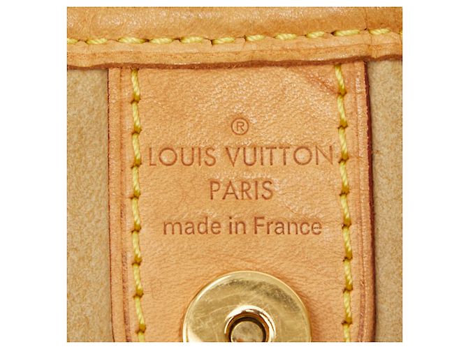 Borsa a Spalla Louis Vuitton Monogram Galliera PM Marrone - vista 13