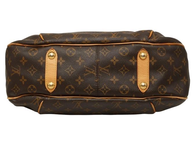 Borsa a Spalla Louis Vuitton Monogram Galliera PM Marrone - vista 3