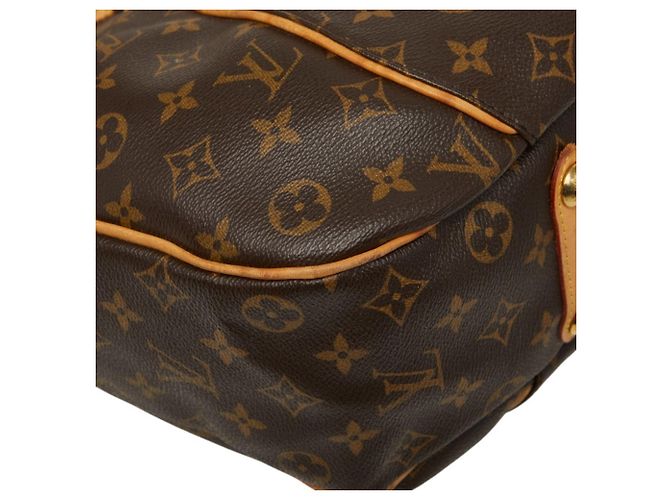 Borsa a Spalla Louis Vuitton Monogram Galliera PM Marrone - vista 4