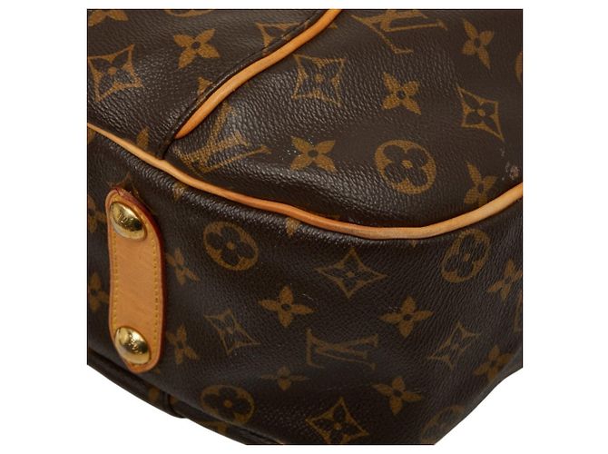 Borsa a Spalla Louis Vuitton Monogram Galliera PM Marrone - vista 5