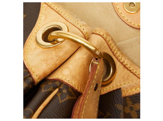 Borsa a Spalla Louis Vuitton Monogram Galliera PM Marrone - vista 9