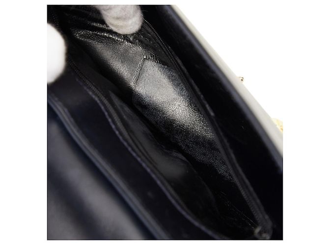 Borsa a tracolla in pelle nera con borchie Salvatore Ferragamo Nero - vista 11