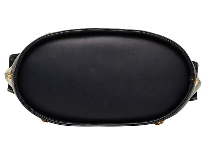 Borsa a tracolla in pelle nera con borchie Salvatore Ferragamo Nero - vista 3