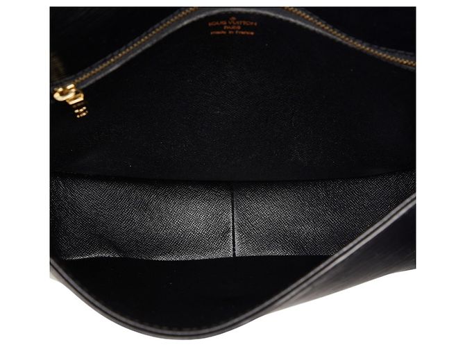 Borsa a tracolla Epi Saint Cloud Louis Vuitton Nero - vista 12