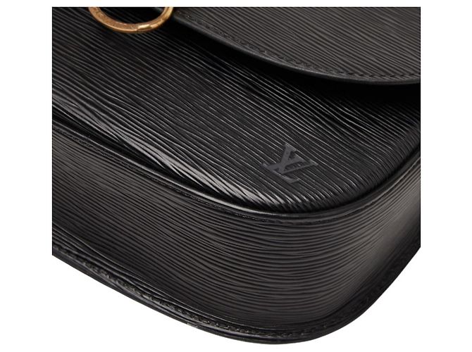 Borsa a tracolla Epi Saint Cloud Louis Vuitton Nero - vista 4