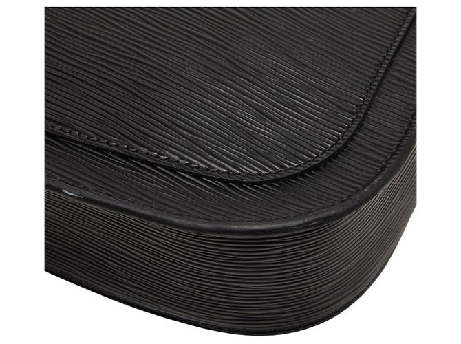 Borsa a tracolla Epi Saint Cloud Louis Vuitton Nero - vista 6