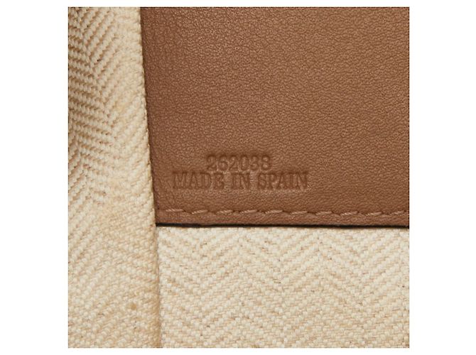 Borsa a mano piccola Loewe Anagram Hammock Marrone Beige - vista 11