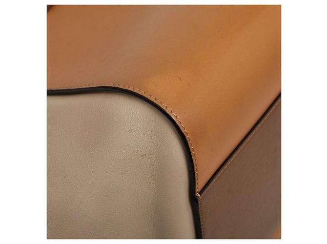 Borsa a mano piccola Loewe Anagram Hammock Marrone Beige - vista 7