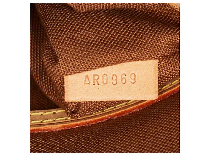 Borsa Louis Vuitton Monogram Alma PM Marrone - vista 11