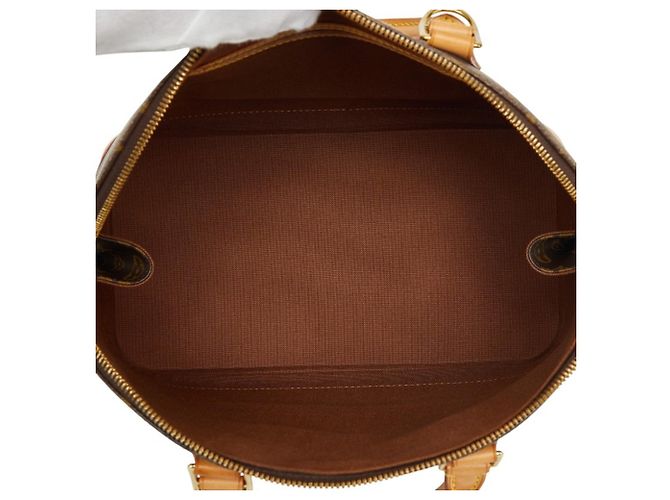 Borsa Louis Vuitton Monogram Alma PM Marrone - vista 9