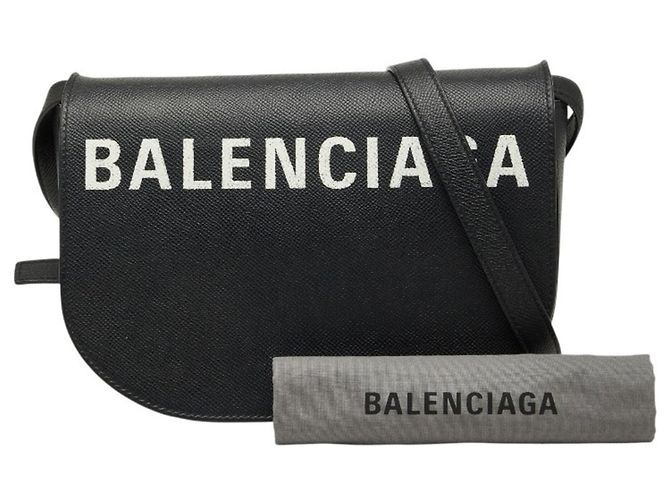 Borsa Ville Day Balenciaga Bianco Blu navy - vista 13