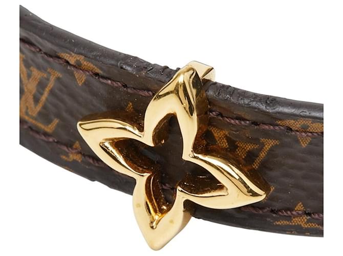 Bracciale Charm Monogram Louis Vuitton Marrone - vista 3