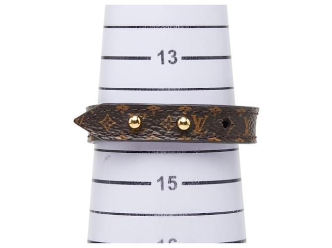 Bracciale Charm Monogram Louis Vuitton Marrone - vista 7