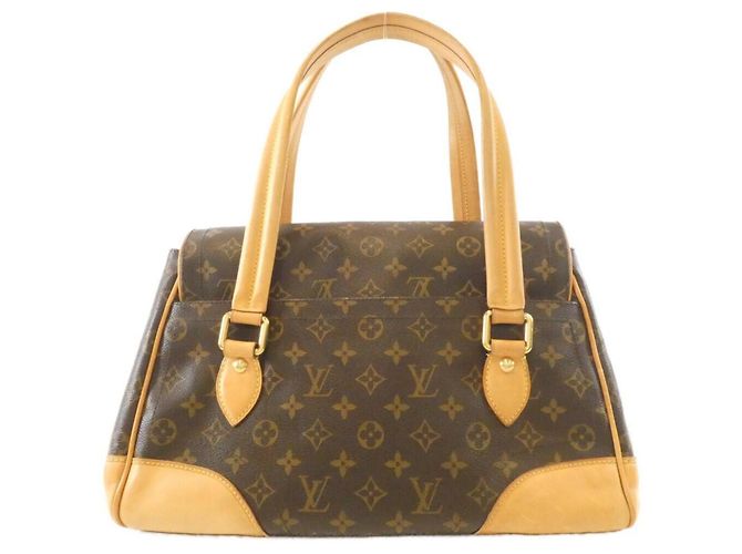 Borsa a Spalla Louis Vuitton Monogram Beverly GM Marrone - vista 2