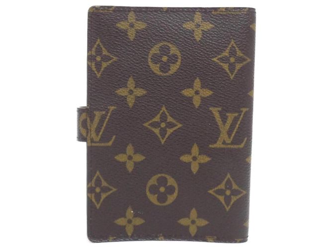 Organizer Organizzatore Louis Vuitton Monogram Agenda PM R20005 Marrone - vista 2