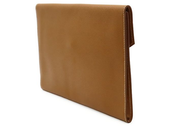 Hermès Pochette Rio Hermes Clutch Bag D'oro - vista 3