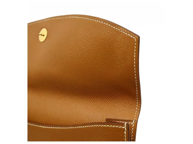 Hermès Pochette Rio Hermes Clutch Bag D'oro - vista 5