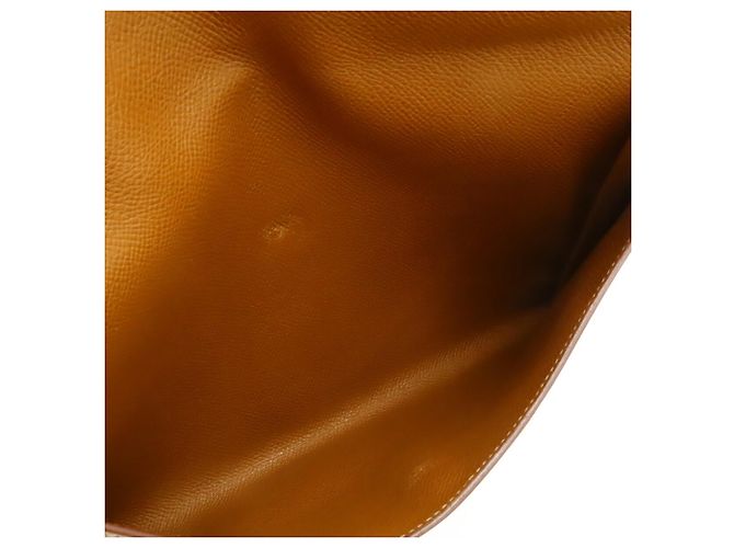Hermès Pochette Rio Hermes Clutch Bag D'oro - vista 6