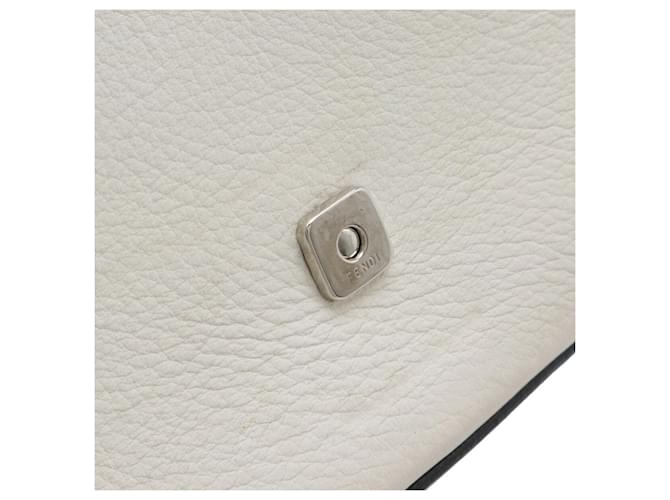 Borsa a secchiello Fendi Double Micro Rosa Bianco Rosso - vista 9