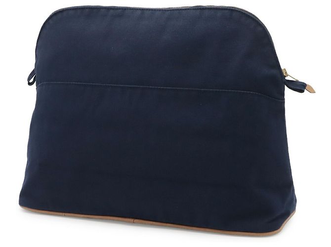 Hermès HERMES Bolide Pouch 34 TGM Borsa a mano Clutch Blu navy - vista 3