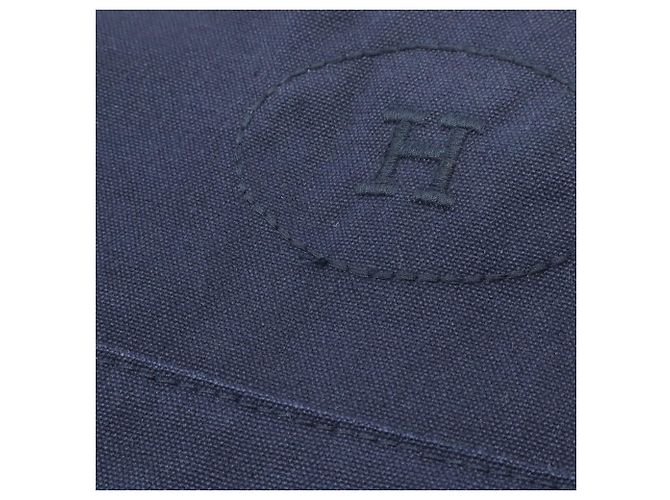 Hermès HERMES Bolide Pouch 34 TGM Borsa a mano Clutch Blu navy - vista 5