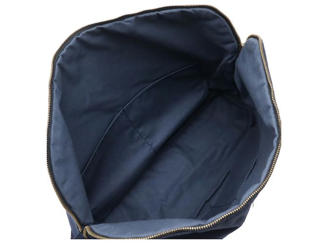Hermès HERMES Bolide Pouch 34 TGM Borsa a mano Clutch Blu navy - vista 7