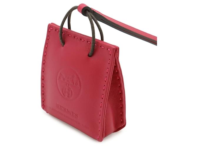 Hermès Charm per borsa rosa Hermes - vista 5