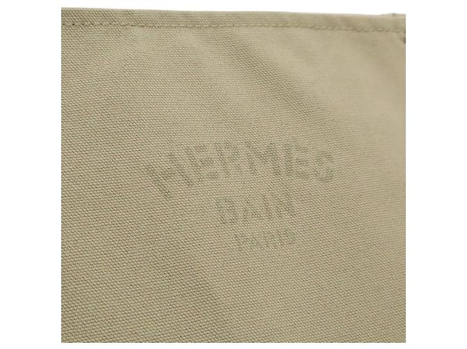 Hermès Pochette piatta Hermes New Yachting PM Beige Sabbia - vista 7