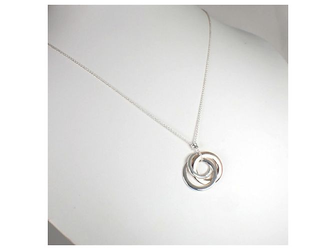Collana Tiffany & Co. 925 Metal 1837 Interlocking Circle - vista 5