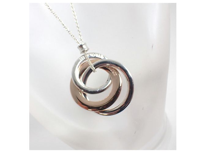 Collana Tiffany & Co. 925 Metal 1837 Interlocking Circle - vista 6