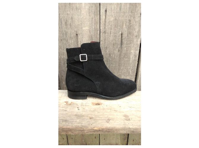 Loake Godiva Botas Jodhpur de Ante Burdeos - vista 9