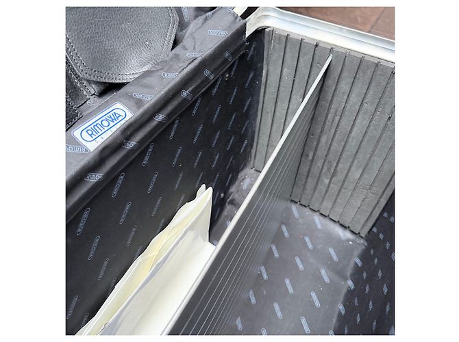 Rimowa Valigetta Pilota in alluminio argento - vista 12