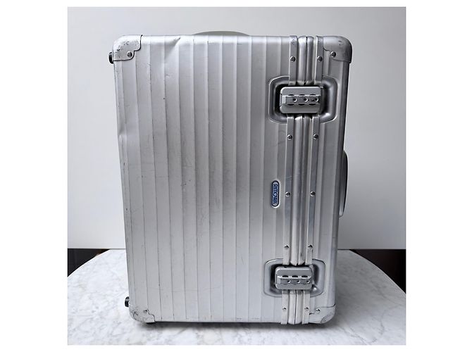 Rimowa Valigetta Pilota in alluminio argento - vista 3
