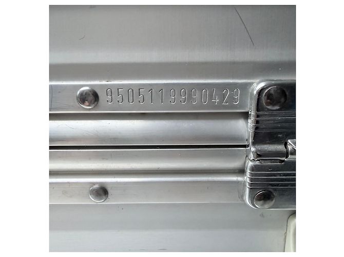 Rimowa Valigetta Pilota in alluminio argento - vista 6