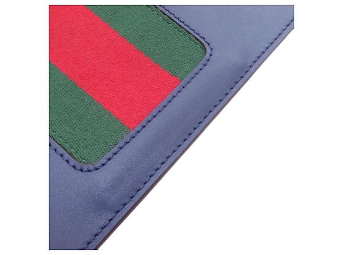 Gucci 421882 Sylvie Shoulder Bag Blu navy - vista 15