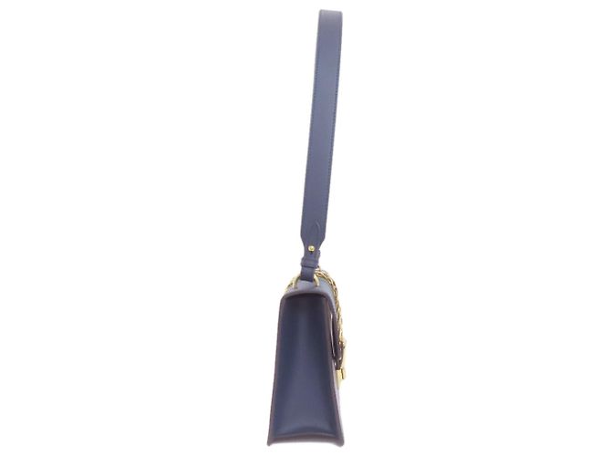 Gucci 421882 Sylvie Shoulder Bag Blu navy - vista 3